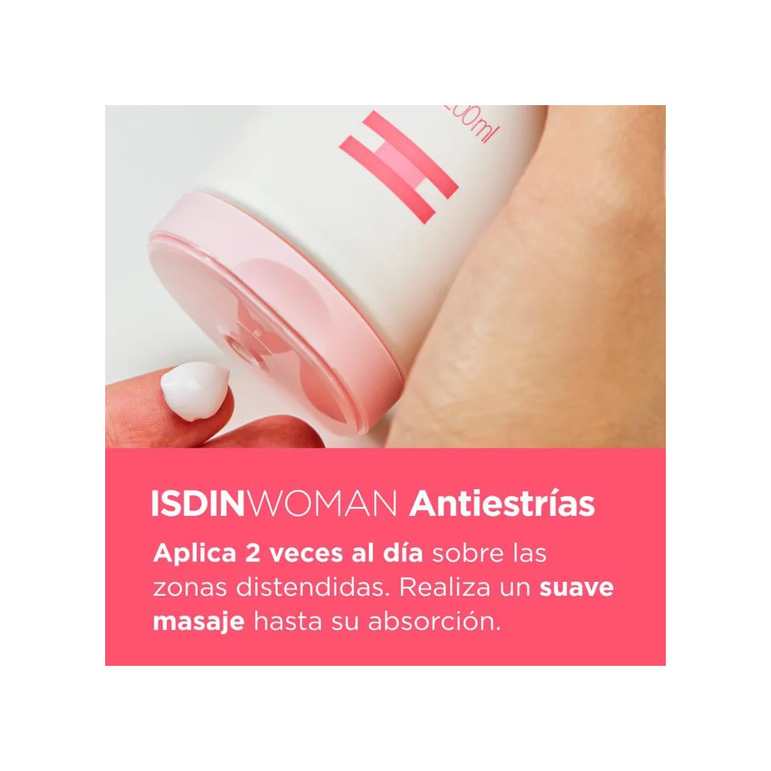 ISDIN Woman Crema Antiestrías 250 ml indicaciones