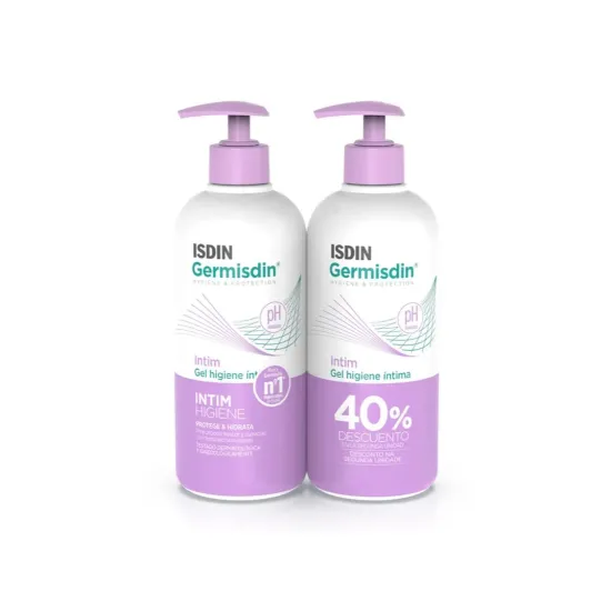 Isdin Germisdin Duplo Higiene Intima Gel Dosificador 2x250 Ml