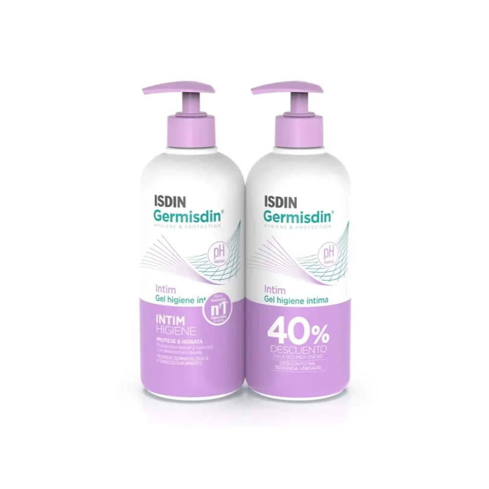 Isdin Germisdin Duplo Higiene Intima Gel Dosificador 2x250 Ml