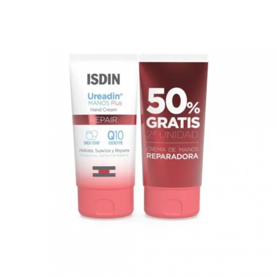 Isdin Ureadin Plus Duplo Crema Manos Reparadora 2x50 Ml