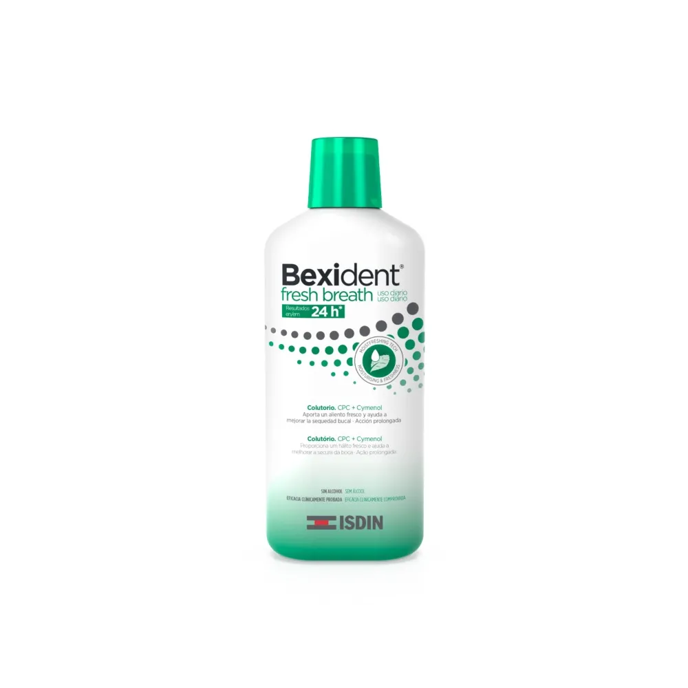 ISDIN Bexident Fresh Breath Aliento Fresco Colutorio 500ml