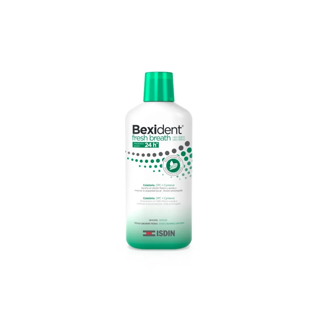 ISDIN Bexident Fresh Breath Aliento Fresco Colutorio 500ml