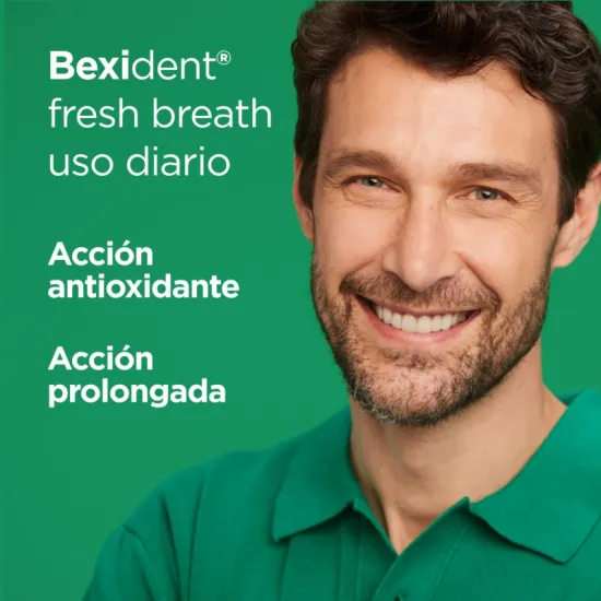 ISDIN Bexident Fresh Breath Aliento Fresco Colutorio 500ml beneficios