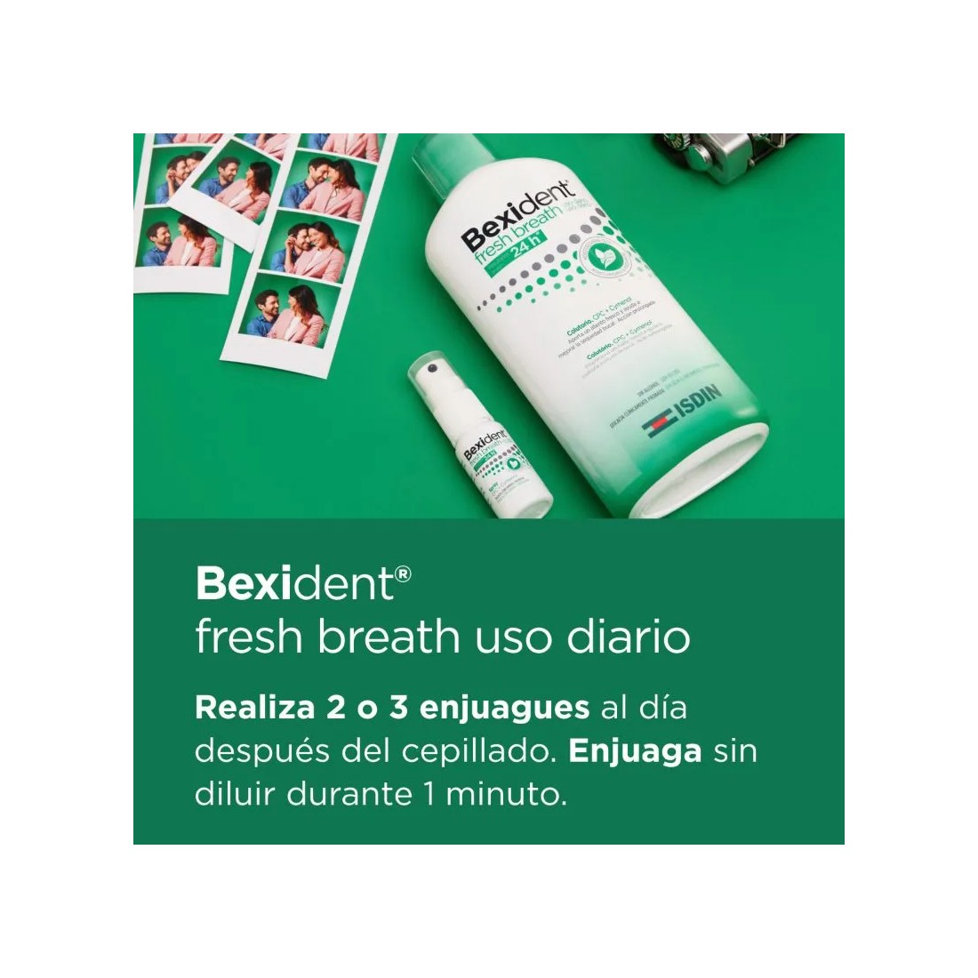 ISDIN Bexident Fresh Breath Aliento Fresco Colutorio 500ml gama