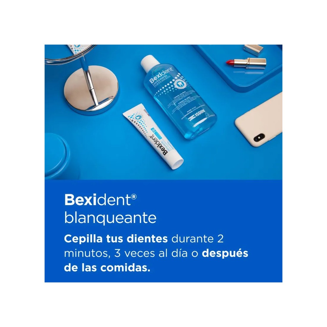 ISDIN Bexident Blanqueante Pasta dentífrica 125 ml como usar