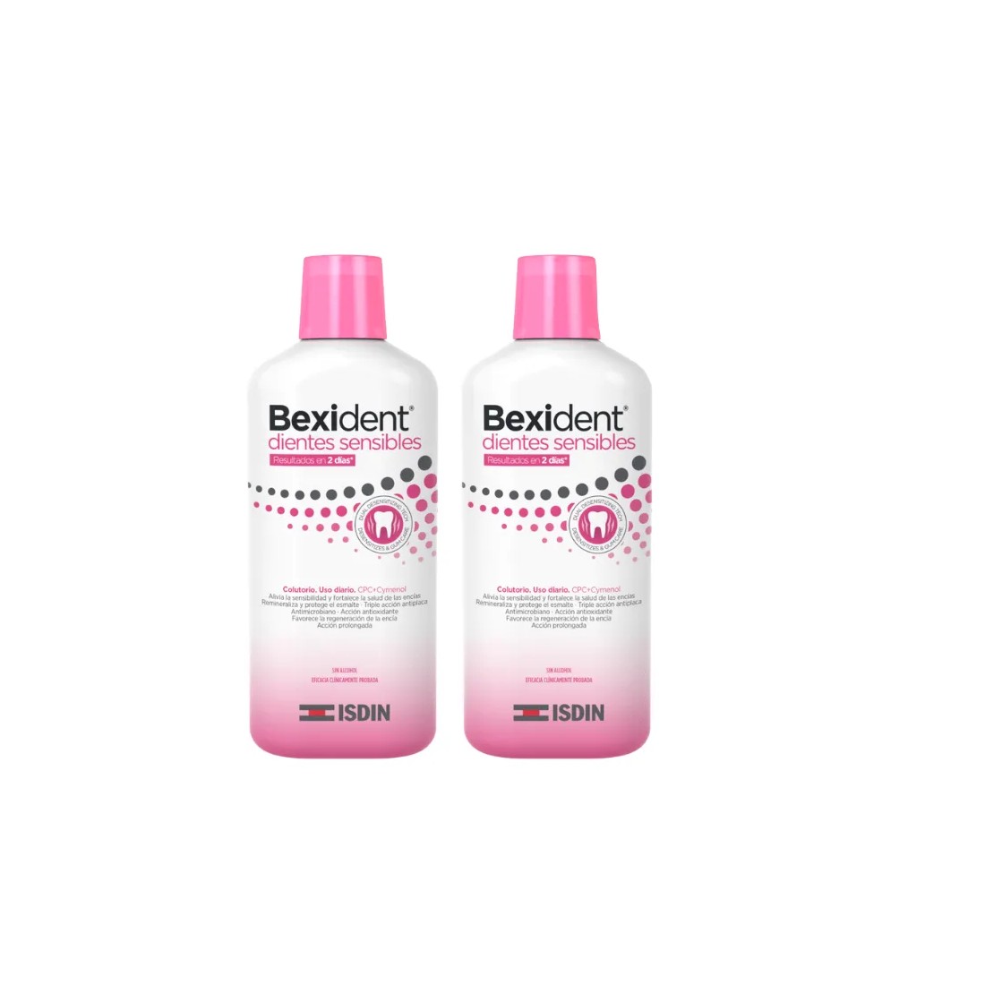 ISDIN Bexident Dientes Sensibles DUPLO Colutorio 2x500 ml