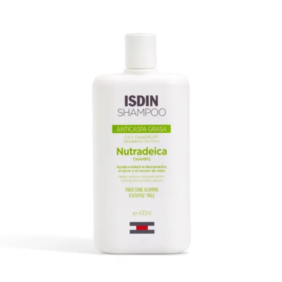 Isdin Nutradeica Champú Anticaspa Grasa 400 ml