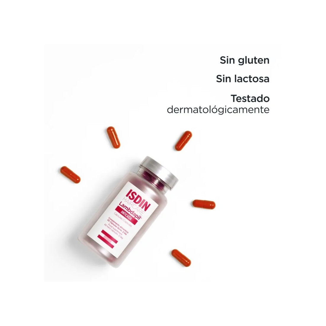 Isdin Duplo Lambdapil Cápsulas Anticaída 2x60 Capsulas