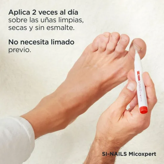 Isdin Si-Nails Microexpert 4,5 Ml como usar