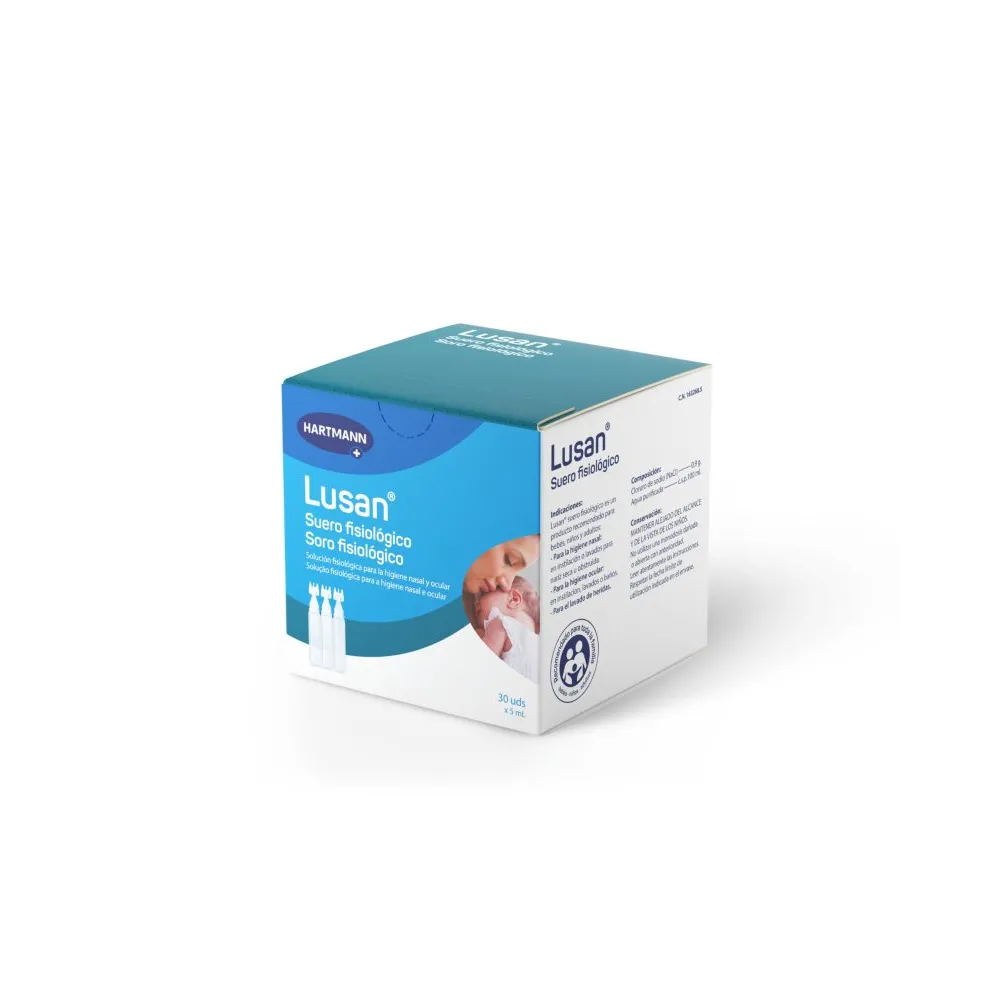 Hartmann Lusan Suero Fisiológico Nasal Ocular 30x5Ml