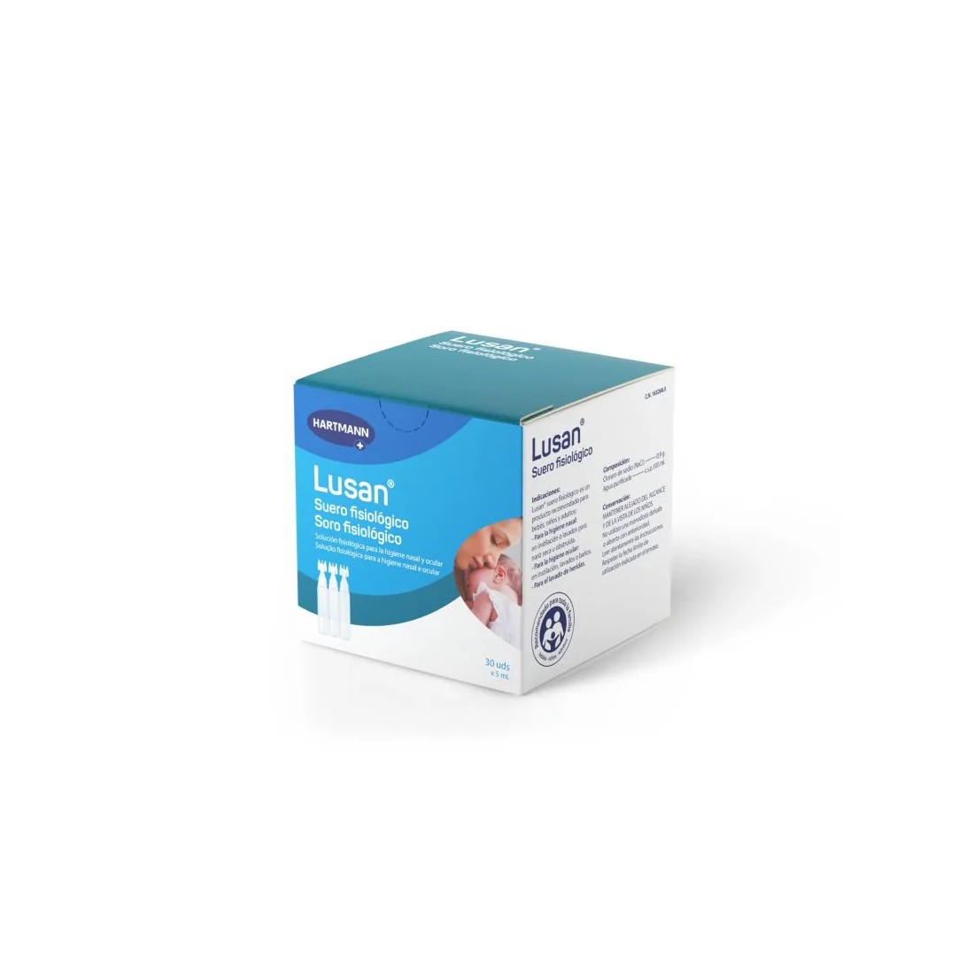 Hartmann Lusan Suero Fisiológico Nasal Ocular 30x5Ml