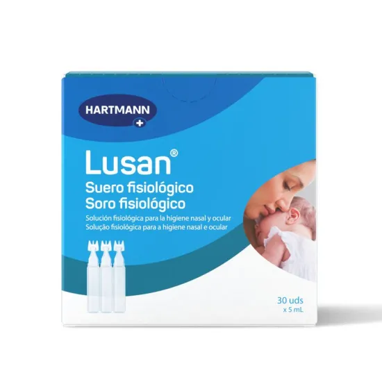 Hartmann Lusan Suero Fisiológico Nasal Ocular 30x5Ml frontal