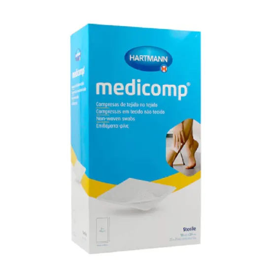 Medicomp Gasas No Tejido 10x20 50 Unidades