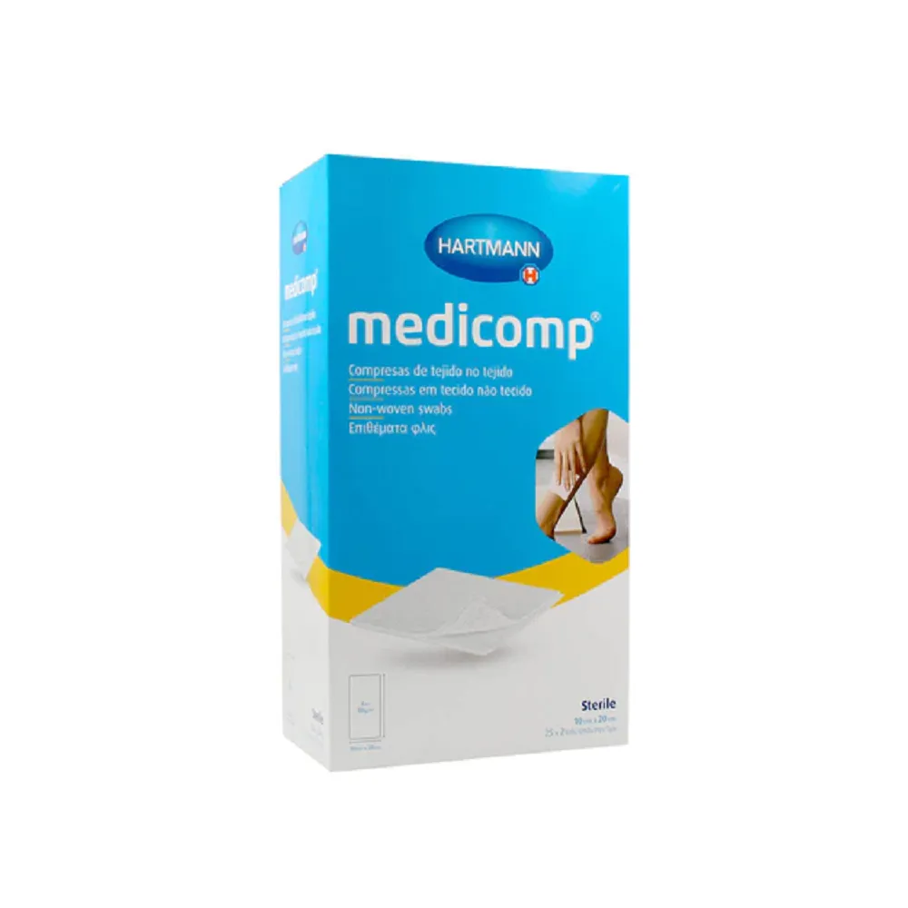 Medicomp Gasas No Tejido 10x20 50 Unidades