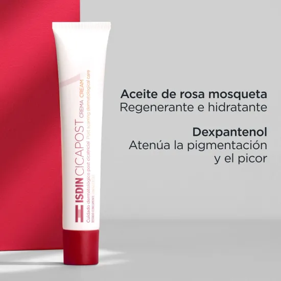 Isdin Cicapost Crema 50 Ml propiedades