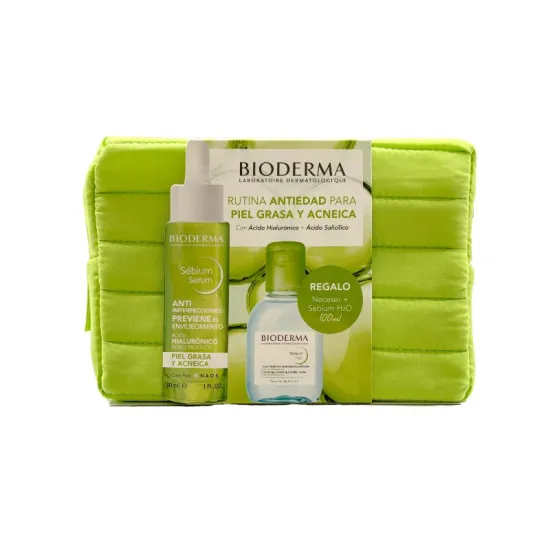 Bioderma Pack Regalo NECESER Bioderma Sebium Serum 30 ml + H2O 100 Ml