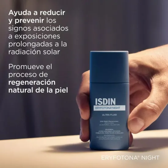 Isdin Eryfotona Night Ultra Fluid 50 Ml caracteristicas