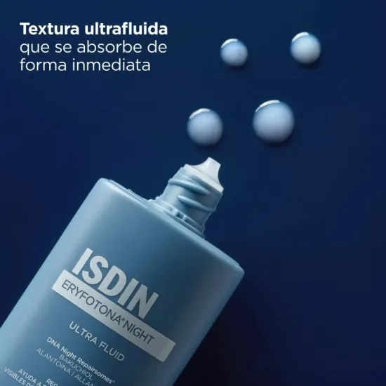 Isdin Eryfotona Night Ultra Fluid 50 Ml textura