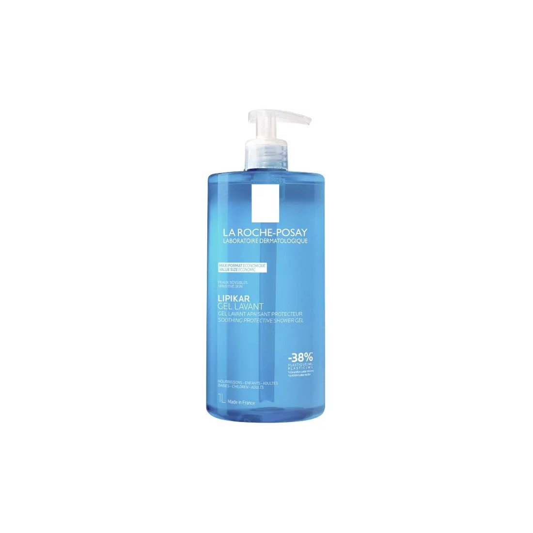 La Roche Posay Lipikar Gel Lavant Limpiador Formato Maxi 1000 Ml
