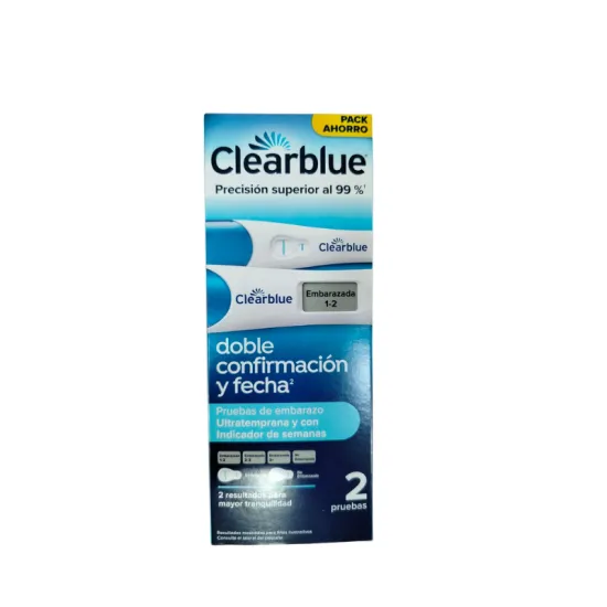 Clearblue Pack Test Embarazo Prueba Ultratemprana + Prueba Indicador de Semanas