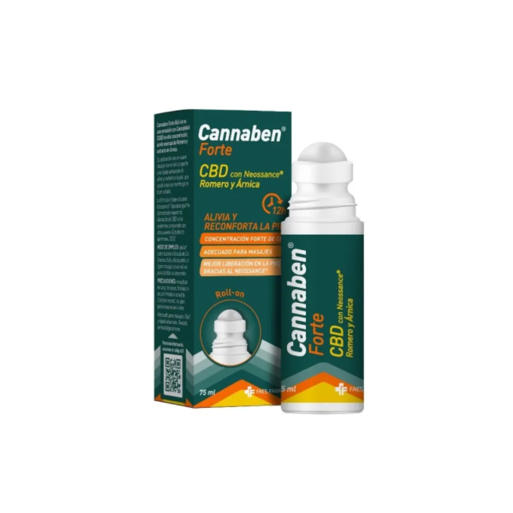 Faes Cannaben Cannafaes Forte Roll-On 75ml | Masparafarmacia