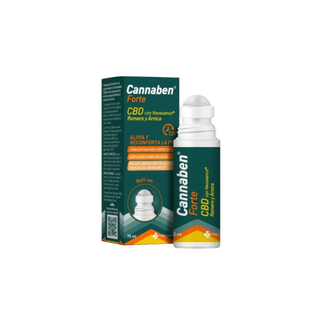 Faes Cannaben Cannafaes Forte Roll-On 75ml | Masparafarmacia