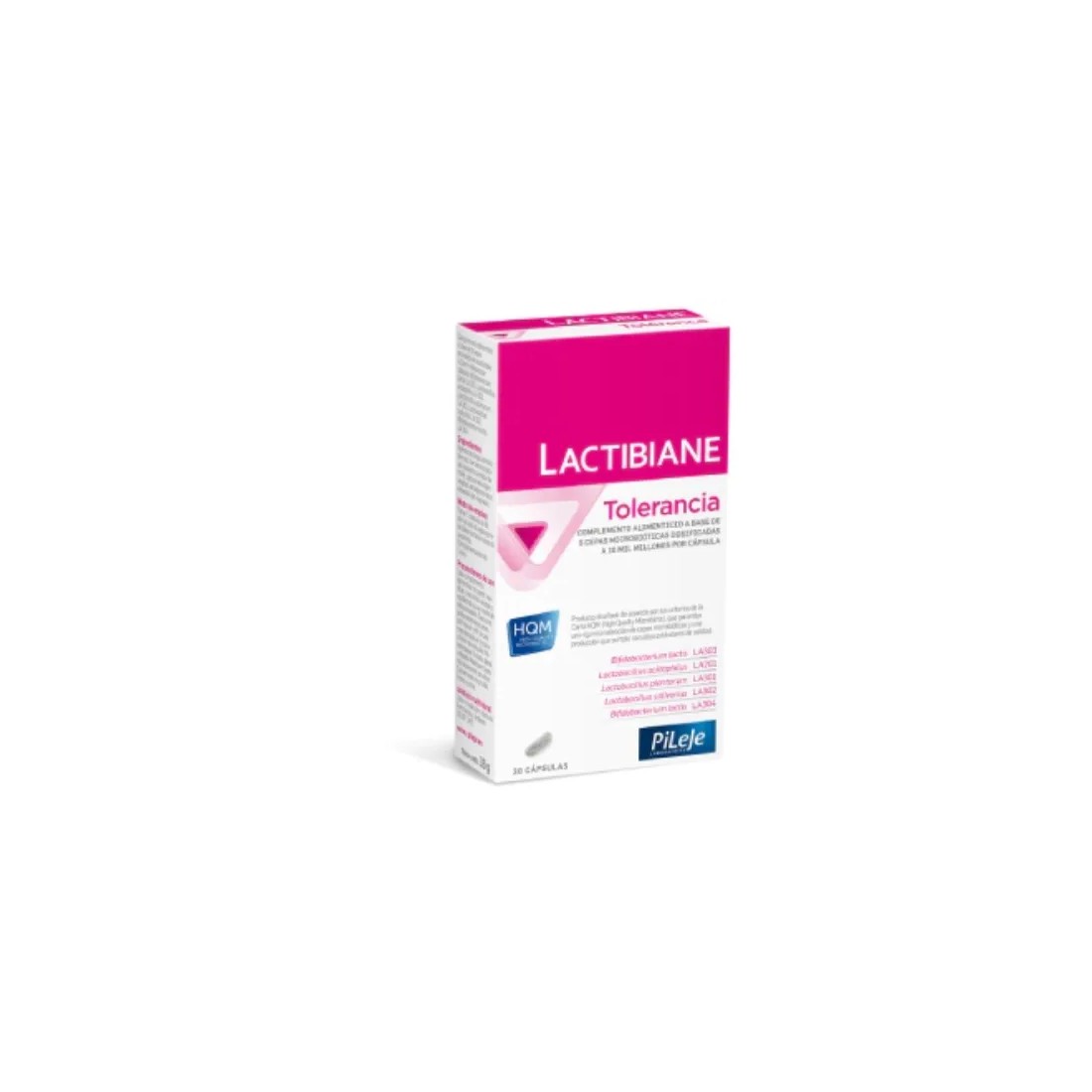 PiLeJe Lactibiane Tolérance 30 Cápsulas | Masparafarmacia