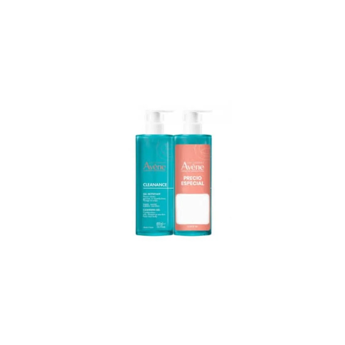 Avene Duplo Cleanance Gel Limpiador 2x400ml | Masparafarmacia