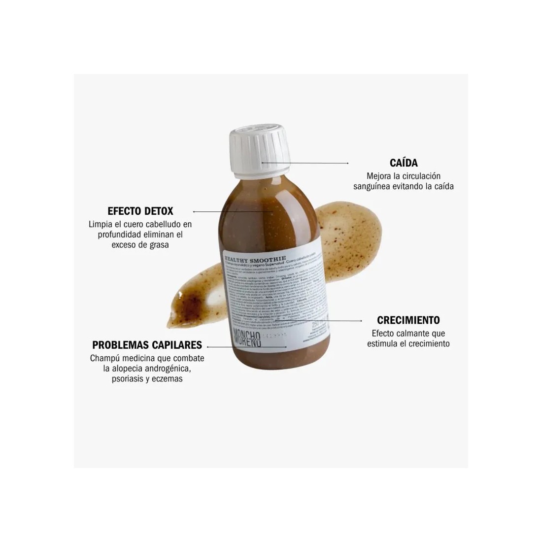 Moncho Moreno Champú Healthy Smoothie 250ml | Masparafarmacia