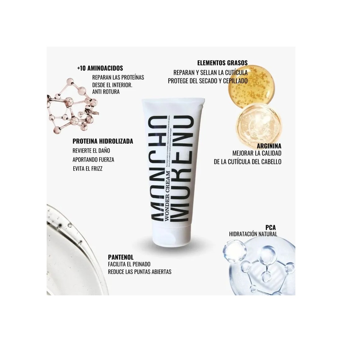 Moncho Moreno Acondicionador Wonder Cream 200ml | Masparafarmacia