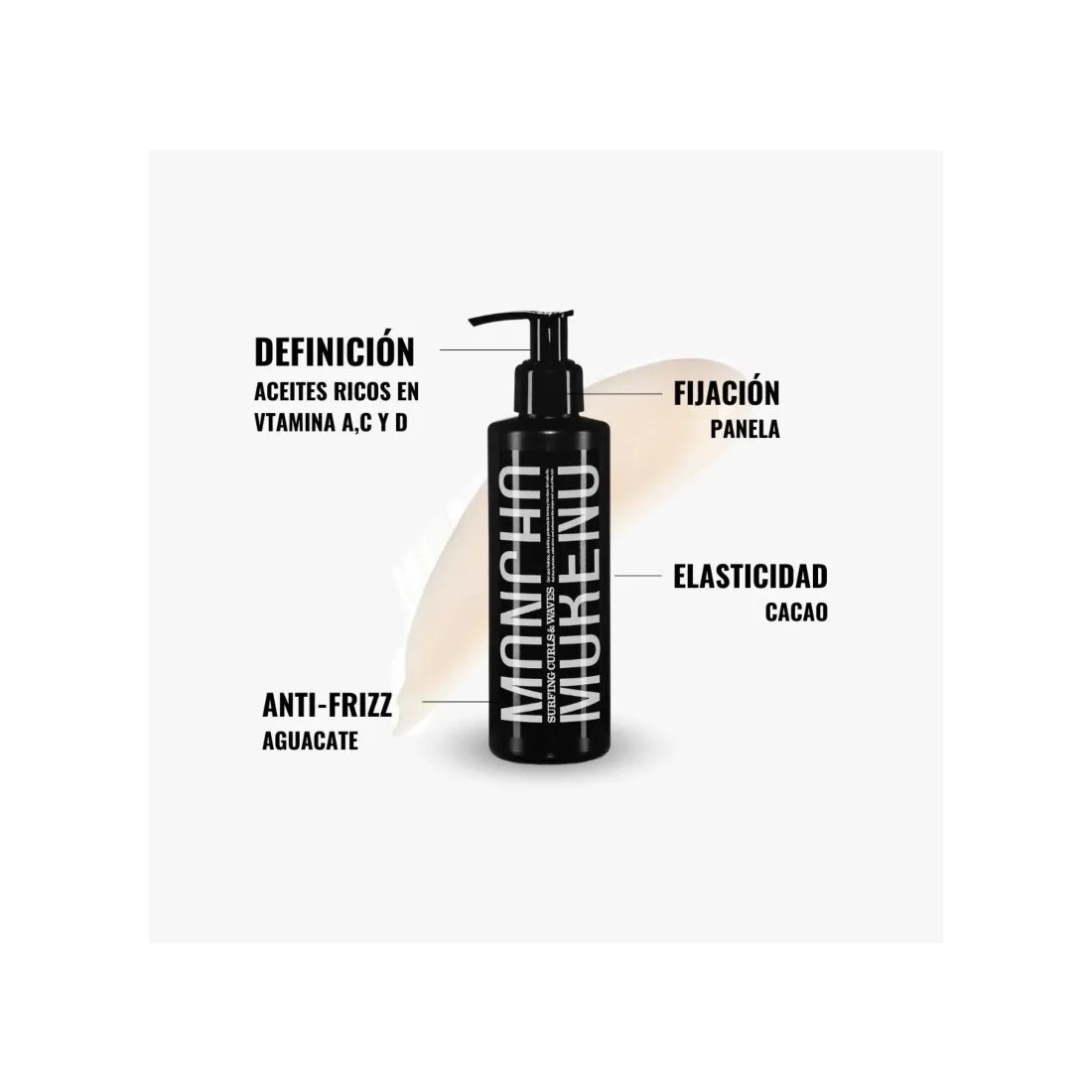 Moncho Moreno Gel Surfing Curls&Wave 200ml | Masparafarmacia