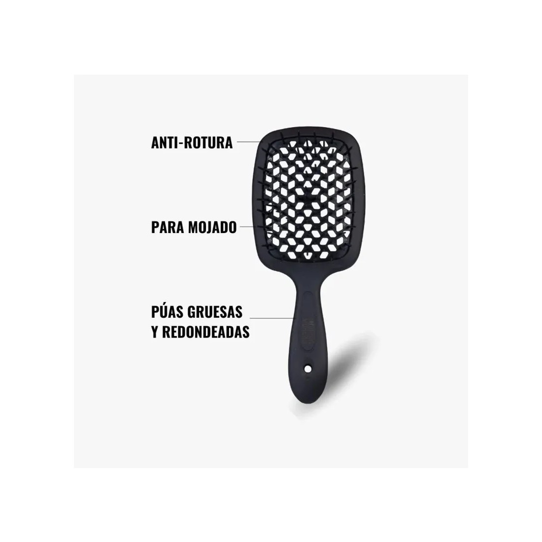 Moncho Moreno Cepillo Magic Unraveller Negro | Masparafarmacia
