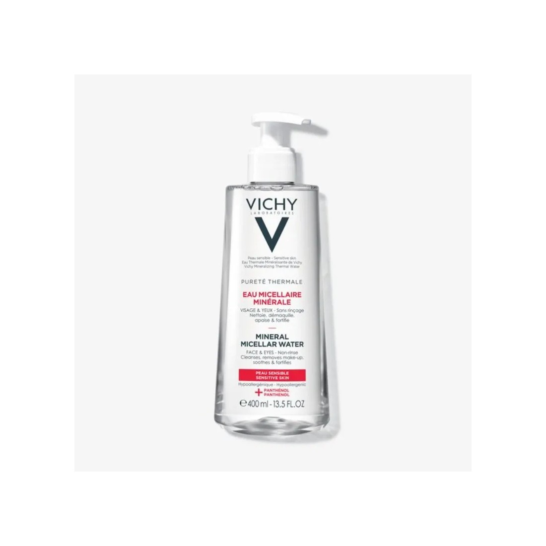 Vichy Pureté Thermale Agua Micelar Mineral Piel Sensible 400ml | Masparafarmacia