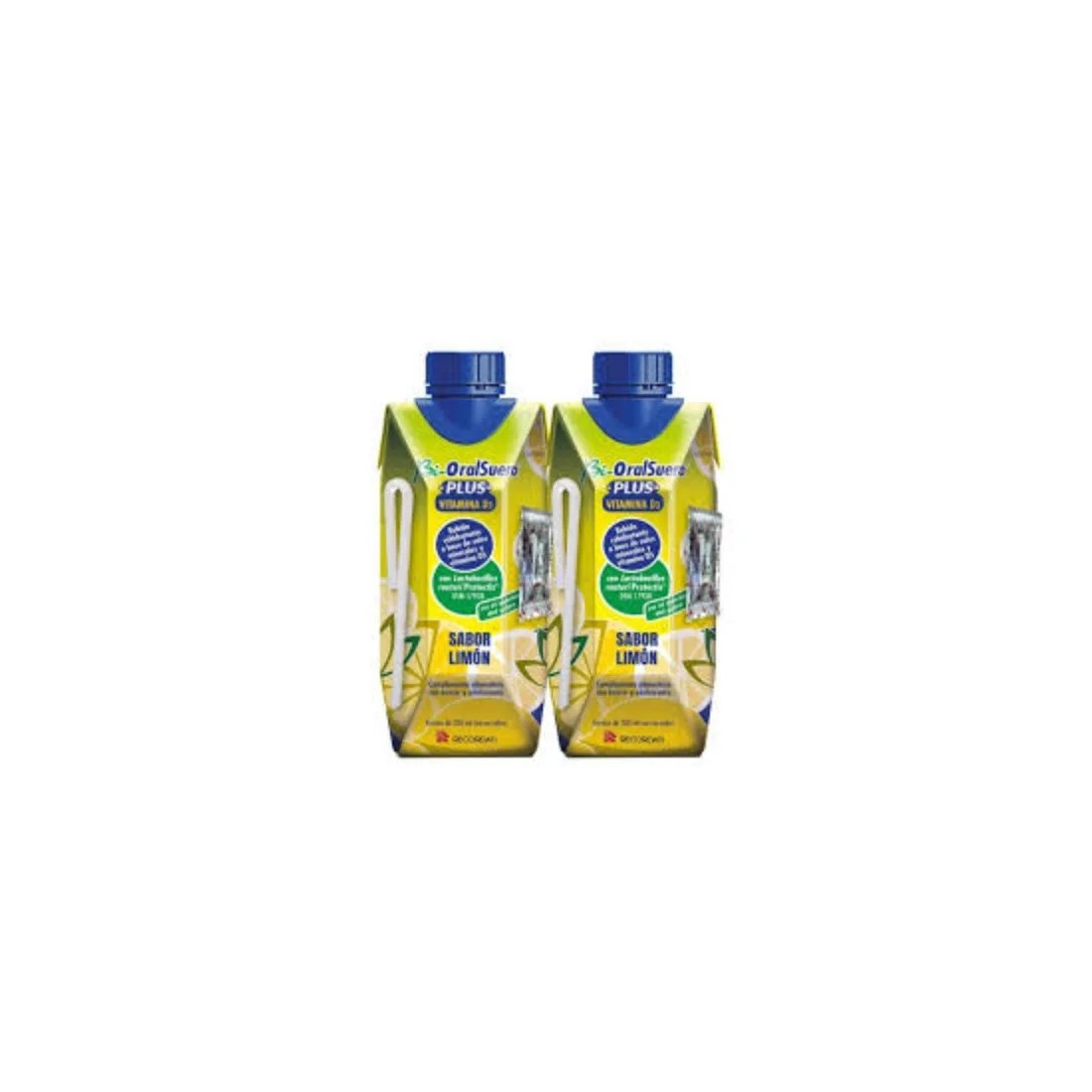 Bi-OralSuero Plus Vitamina D3 Limón 2x330ml | Masparafarmacia