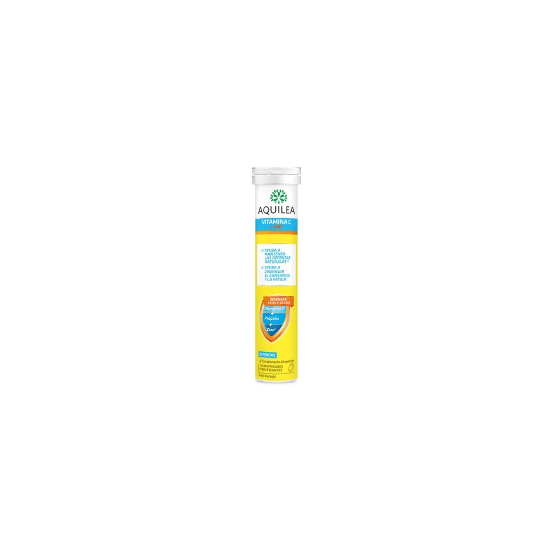 MasParafarmacia: Aquilea Vitamina C + Zinc 14 pastillas efervescentes