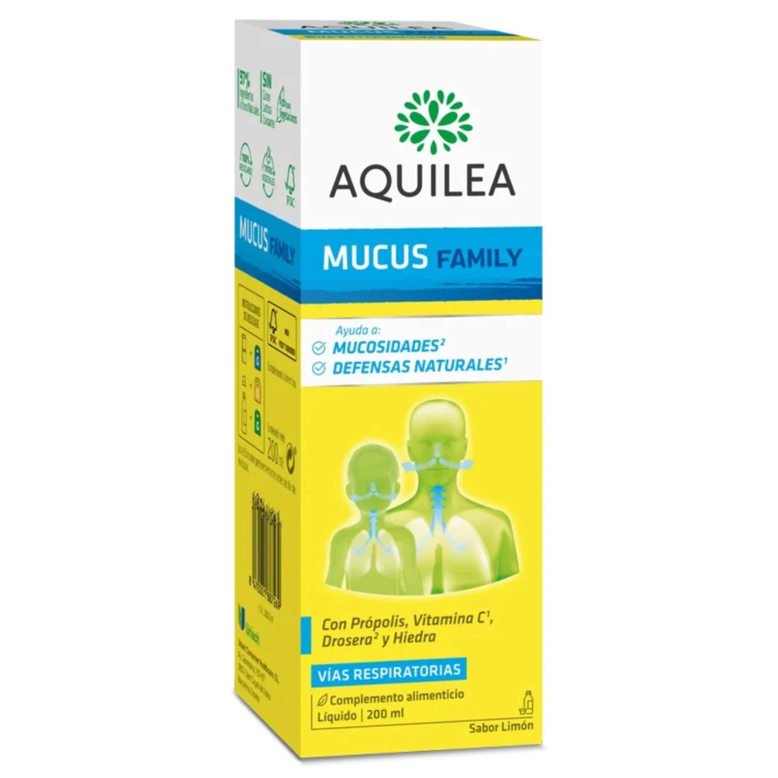 Uriach Aquilea Mucus Family Jarabe 200ml | Masparafarmacia
