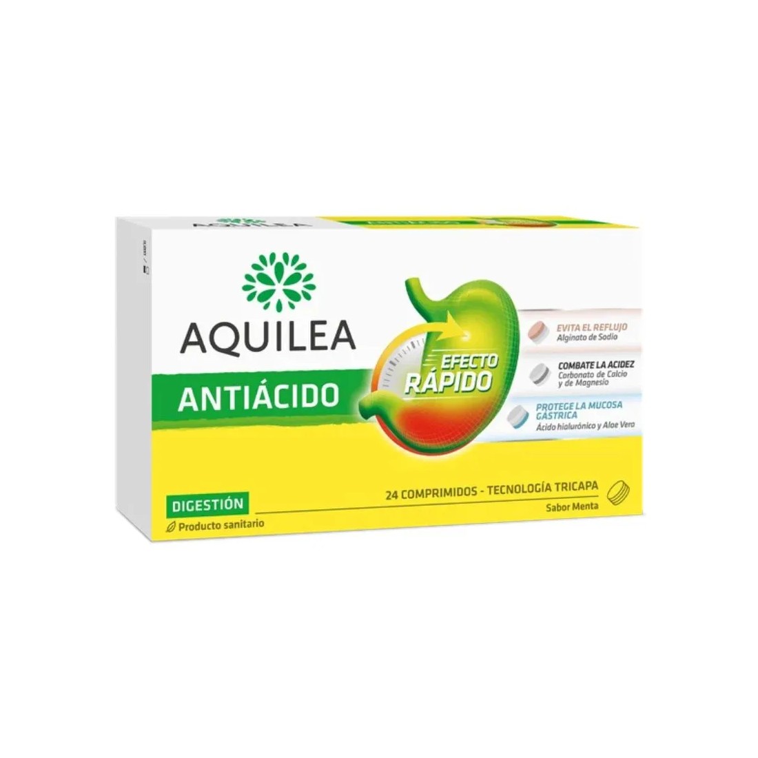 Uriach Aquilea Antiácido 24 Comprimidos | Masparafarmacia