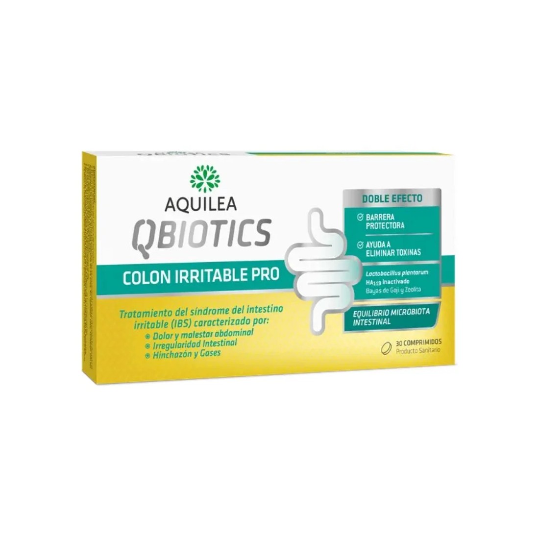 Aquilea Qbiotics Colon Irritable 30 Comprimidos | Masparafarmacia