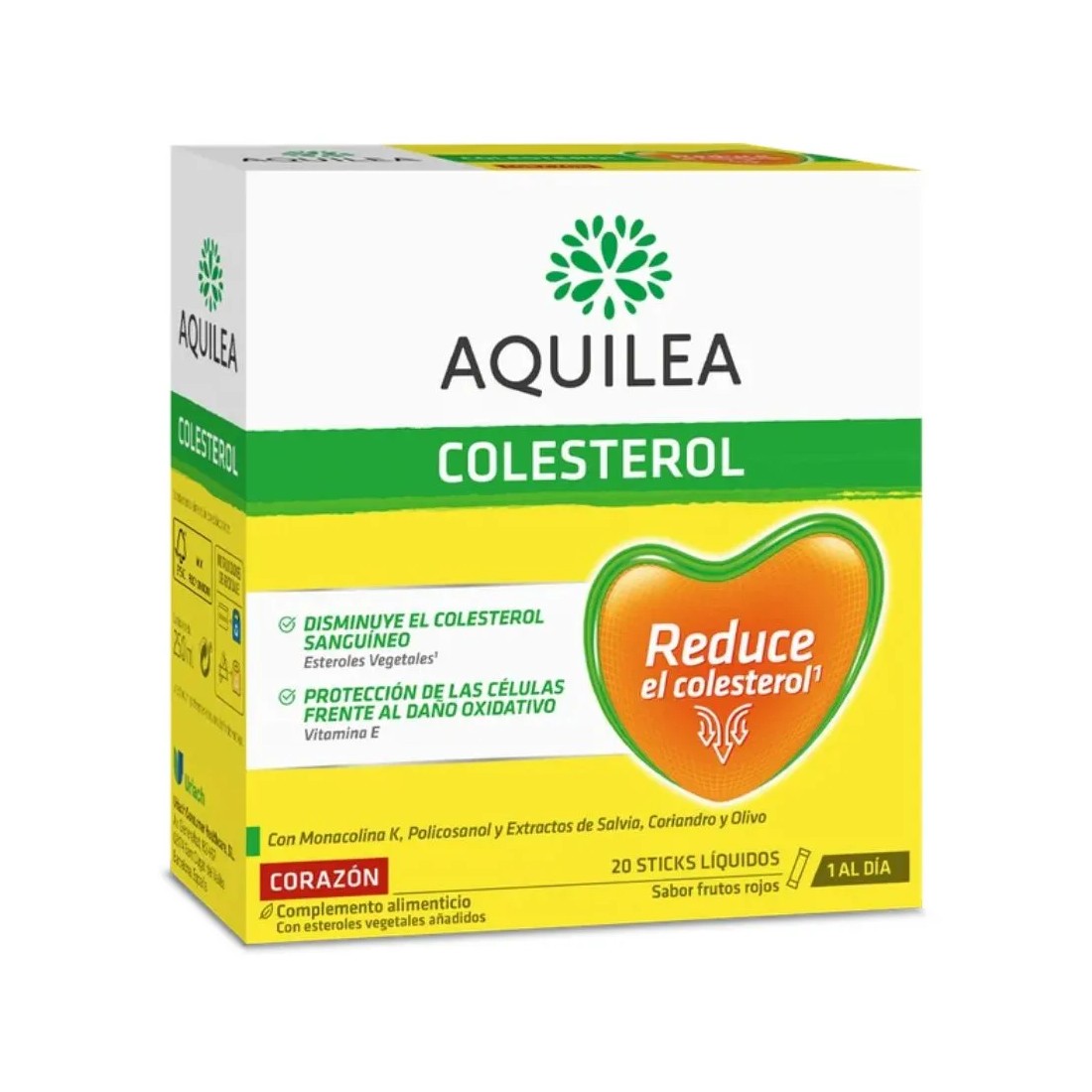 Uriach Aquilea Colesterol 20 Sticks | Masparadarmacia