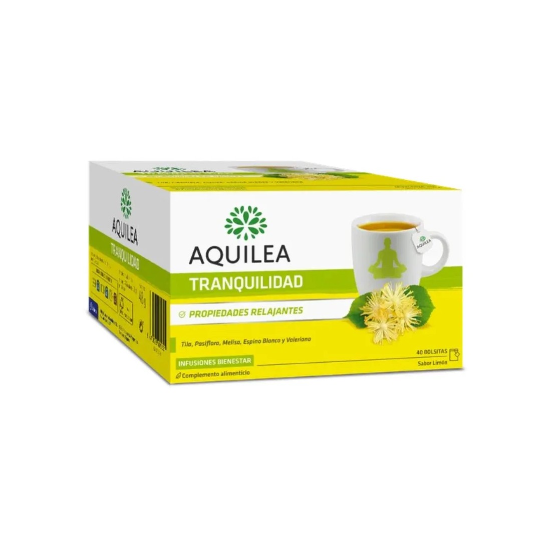 Uriach Aquilea Infusión Tranquilidad 40 Sobres | Masparafarmacia