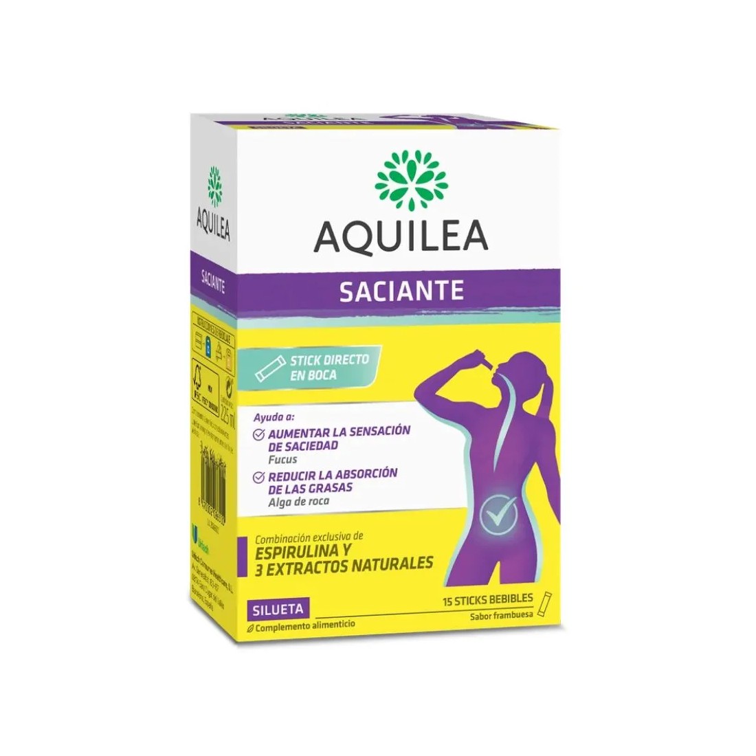 Uriach Aquilea Saciante 15 Sticks | Masparafarmacia
