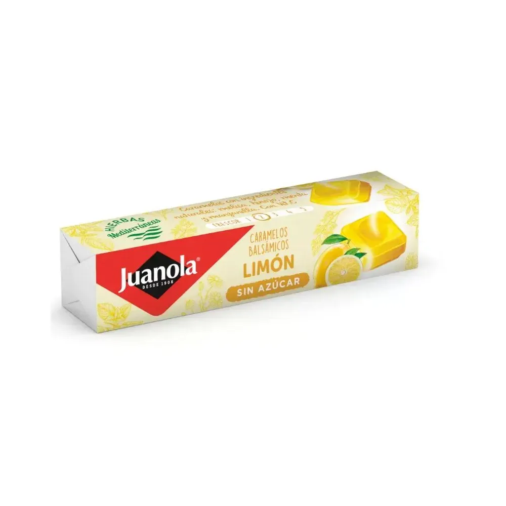 Caramelos Balsamicos Limon Con Hierbas Mediterraneas 32.4 Gramos