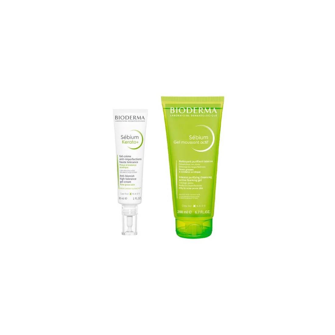 Bioderma Pack Antiacné Sebium Actif 200Ml + Sebium Kerato 30Ml