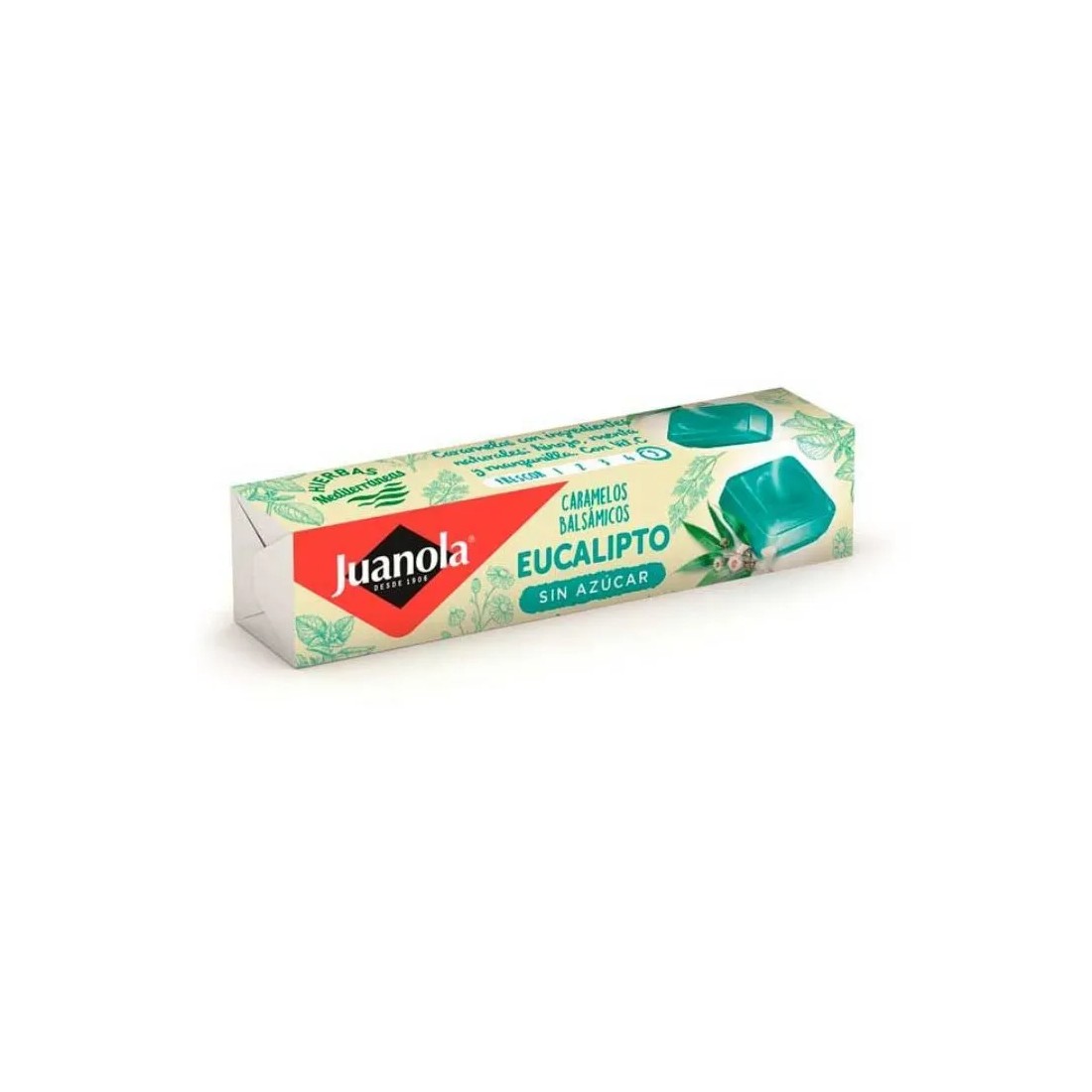 Juanola Caramelos Eucalipto 10uds | Masparafarmacia