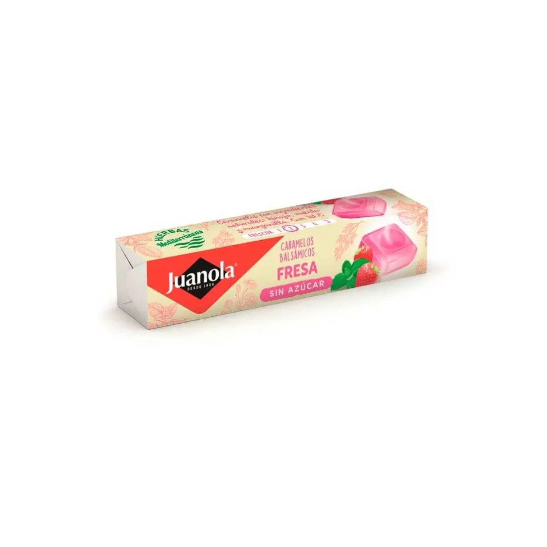 Juanola Caramelos Sabor Fresa 10uds