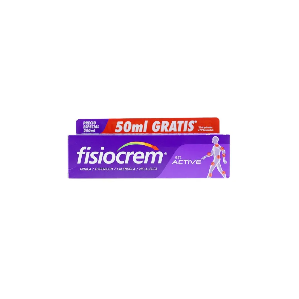 Fisiocrem Gel Active 200ml + 50 ml Gratis