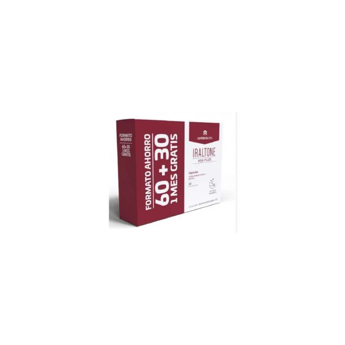Iraltone AGA Plus PACK REGALO 60 Cápsulas + 30 GRATIS