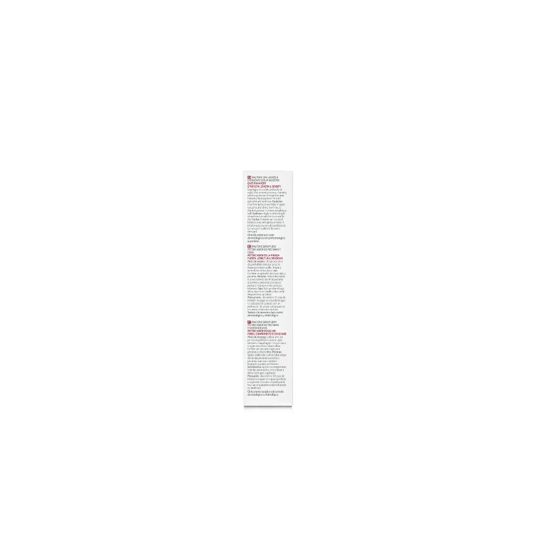 Iraltone Sérum 2 en 1 Pestañas y Cejas 10 Ml reverso