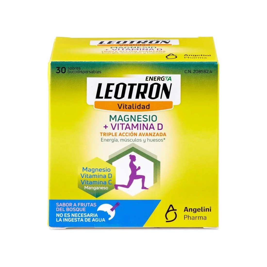 Leotron Magnesio + Vitamina D 30 Sticks | Masparafarmacia