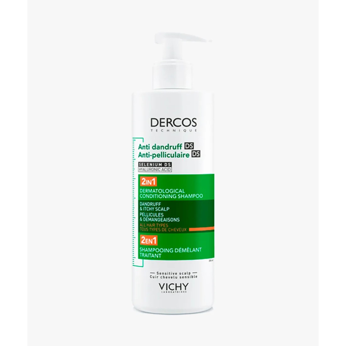 Comprar Vichy Dercos Anticaspa DS 2 en 1 Champú + Acondicionador 390 Ml